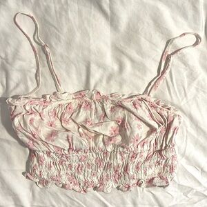 Cottagecore Floral Crop Top